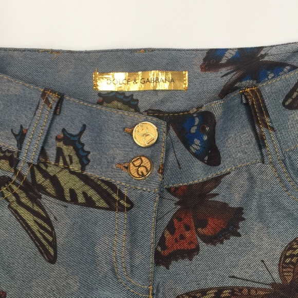 Dolce & Gabbana Butterfly Skinny Jeans - Picture 3 of 7
